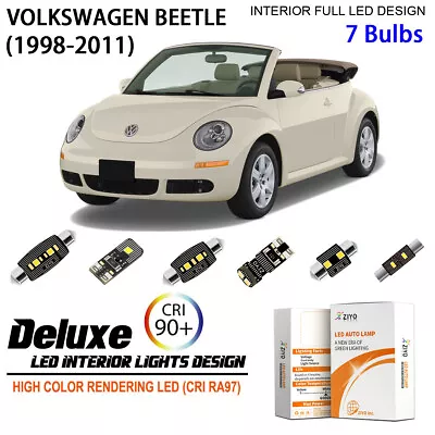 LED Interior Light Kit For VW Beetle Convertible 1998-2011 Light Bulbs Upgrade • $17.10