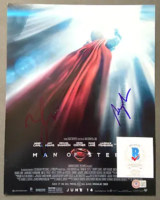 Director Zack Snyder & Ayelet Zurer Signed 11x14 Photo Man Of Steel Superman Bas • $224.99