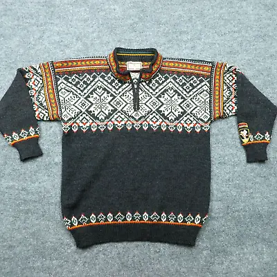 VTG Dale Of Norway Sweater Mens S Multicolor Fair Isle Knit Wool Pullover • $55