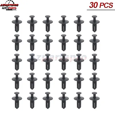 30x Fender Liner Rivet Push Type Clip Retainer For Mercedes W124 W164 W171 W202 • $7.98