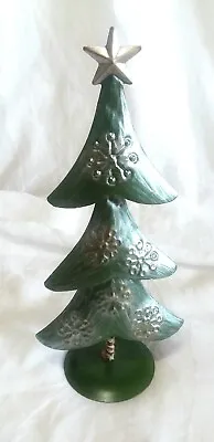 Small Metal Tabletop Christmas Tree • $13.95