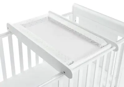 Universal Cot Top Changer Wooden Baby Nursery Furniture Fits Most Beds • £57.52