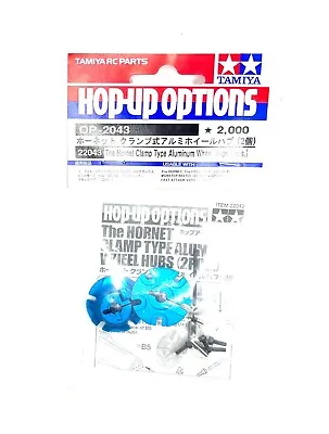 Tamiya Hop-Up Options OP-2043 The Hornet Clamp Type Aluminum Wheel Hubs 22043 • £18.99