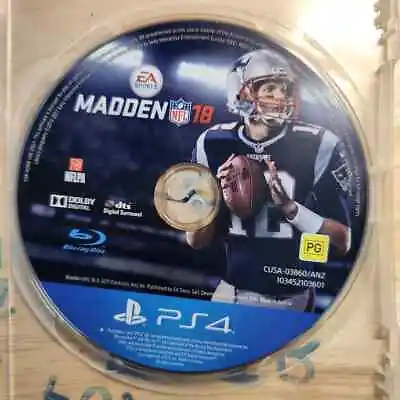 Madden NFL 18 - PlayStation 4 / PS4 - DISC ONLY!! • £2.84