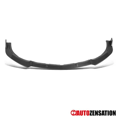 Fit 2010-2011 Mazda 3 Sedan Hatchback Matte Black Bumper Lip Splitter Spoiler • $47.99