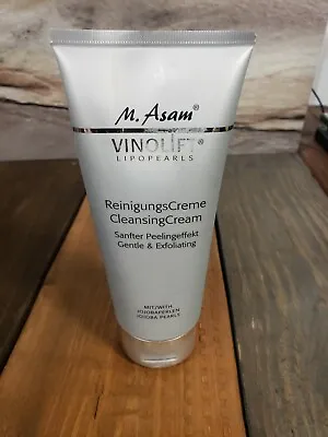 M.Asam Vinolift Lipopearls Cleansing Cream Face Wash NEW • $13.99