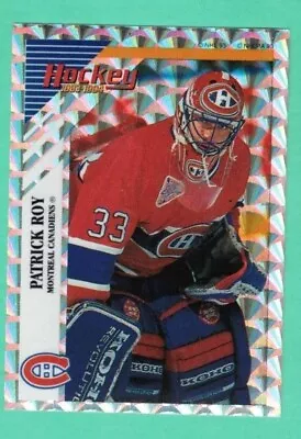 (1) Patrick Roy 1993-94 Panini Sticker Foil Sticker Nm-mt Card (h4480) • $3.97