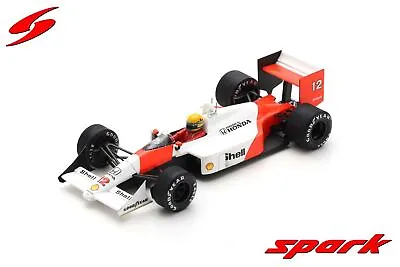 1:43 1988 Ayrton Senna -- Winner Japanese GP -- McLaren MP4/4 -- Spark F1 • $104.99