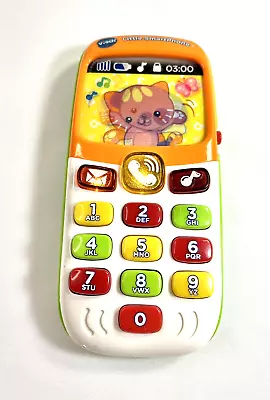 Vtech Little Smart Phone Talking Singing Play Pretend Electronic Toy W/Batteries • $15