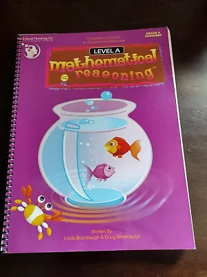 Mathematical Reasoning Level A (Grade K) • $19