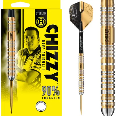 Dave Chisnall 'Chizzy' Series 2 90% Tungsten Steel Tip Darts By Harrows • £46.95