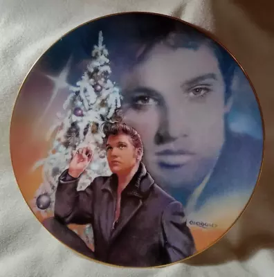 Elvis Presley  Blue Christmas  Collector's Plate (723) • $8.99