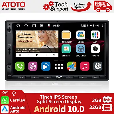 ATOTO S8 Standard 7IN Android Car Stereo 2DIN Wireless CarPlay/Android Auto2xBT • $239.20