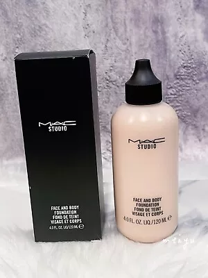 M.A.C Studio Face And Body Foundation Color N1 Jumbo Size 4.0 Oz/120mL NIB • $23.80