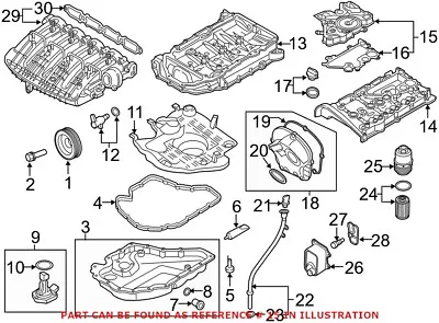 Genuine OEM Engine Crankcase Vent Valve For VW/Audi 06K103495BK • $71.60