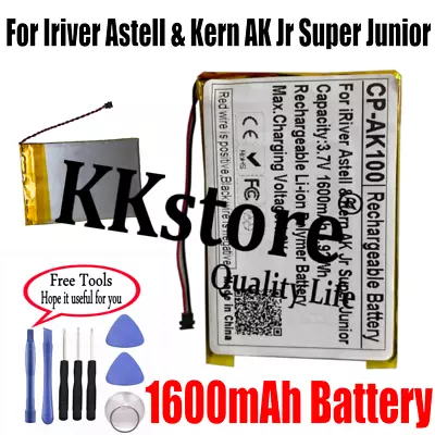 £29.99 • Buy 1600mAh Battery Replacement For IRiver Astell&Kern AK Jr Super Junior MP3 Player