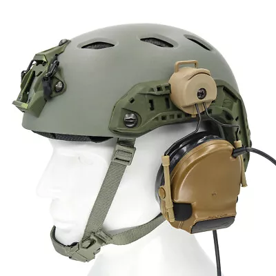 For Peltor Comtac III II Tactical Headset Accessories Helmet Mount ARC Rail • £11.77