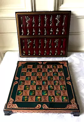 Marinakis Bros Chess Set And Board Handicraft Mini Set • £39.99