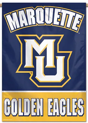 MARQUETTE UNIVERSITY GOLDEN EAGLES Official NCAA Team 28x40 BANNER Flag • $26.99