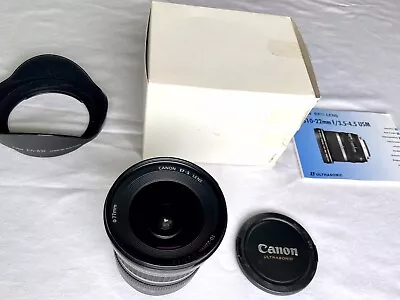 Canon EF-S 10-22mm F/3.5-4.5 USM Lens • £110