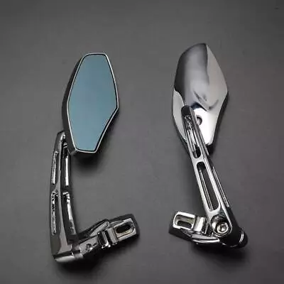 $40.71 • Buy Chrome Side Mirrors For Kawasaki Ninja ZX14 ZZR1400 ZX6R ZX-10R 2004-2011 2006