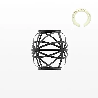 Ceiling Light Shade Lampshade Easy Fit Metal Cage Pendant Lamp Shades Kitchen • £9.89