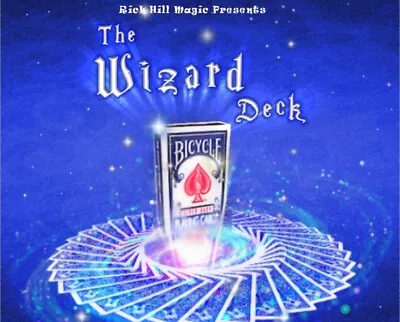 Wizard Stripper Deck Blue Bicycle - Magic Card Trick • $8