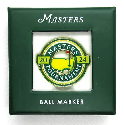 2024 Augusta NATIONAL MASTERS COMMEMORATIVE GOLF BALL MARKER - • $22