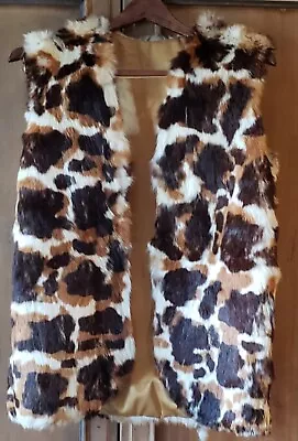 Vintage Women's Real Rabbit Fur Vest   • $29
