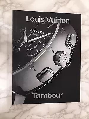 Louis Vuitton Tambour By Fabienne Reybaud Hardcover Book (az89) • £69.99