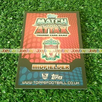 14/15 Limited Edition Hundred Club Man Of The Match Attax Card 2014 2015 Ltd 100 • £9.95