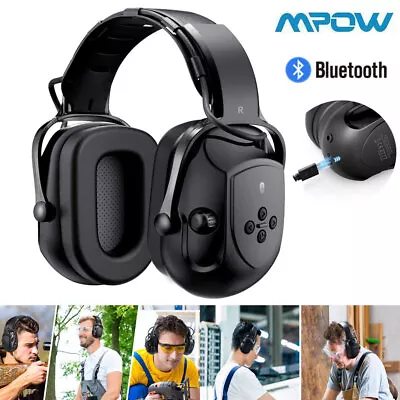 £30.99 • Buy Mpow Bluetooth Headphones Wireless Ear Muffs Noise Reduction For Hunting Shootin