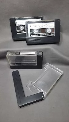 VTG Used MEMOREX 90 & 120 MRX3 Oxide Recordable Cassette Tapes Extra Cases • $6