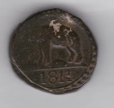 1811 Ceylon 1/12 Rixdollar Coin In Fair To Fine Condition. • £70