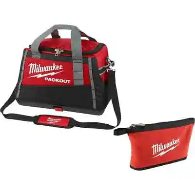 Milwaukee PACKOUT Tool Bag/Tote 20  8-Pockets Impact Resistant W/ Utility Pouch • $99.01