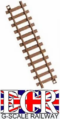 NEW G SCALE 45mm GAUGE PLASTIC STRAIGHTS GARDEN RAILWAY TRAIN TRACK 300mm LENGTH • £6.25