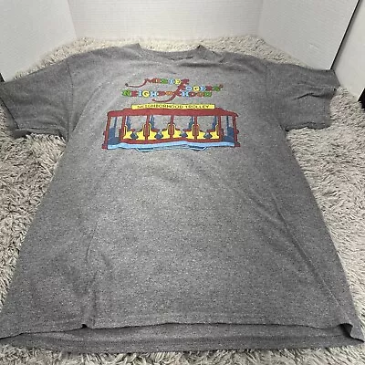 Vintage MISTER ROGERS NEIGHBORHOOD Trolley T-Shirt MENS Large • $20