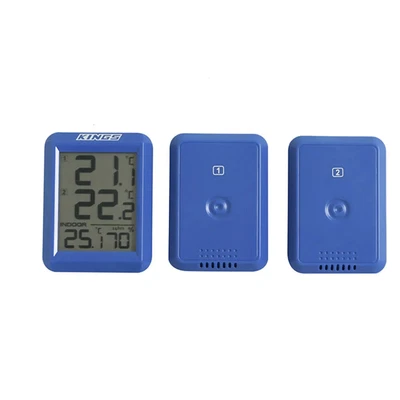 $49.95 • Buy Kings Dual Zone Wireless Fridge Freezer Thermometer LCD Screen 30m Range 4WD