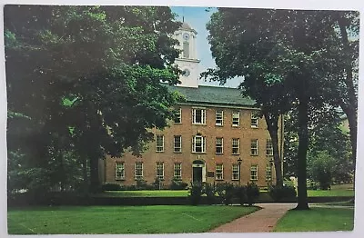 Athens OH Ohio University Cutler Hall Main Admin Building Chrome Postcard I49 • $7.95