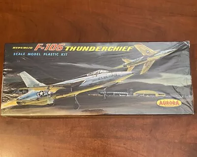 Aurora 1961 #123-130 Republic F-105 Thunderchief Model Kit Factory Sealed • $99.99