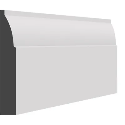 Ovolo Mdf Skirting Board - 18mm - Primed / Unprimed • £36.52