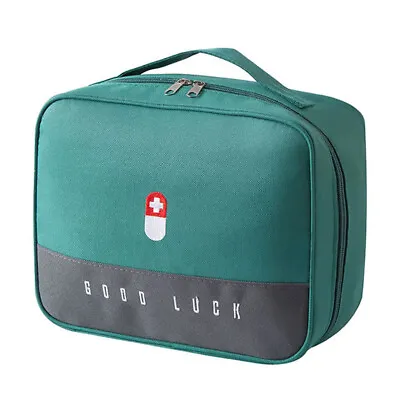 Outdoor Emergency Medical Bag First Aid Drug Storage Bags Survival Kit Equipment • £7.79