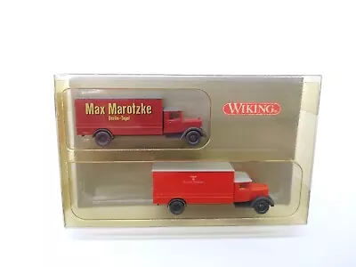 Wiking 90944 Mercedes-Benz Furniture Lorries - N Gauge - New & Boxed • £15.99