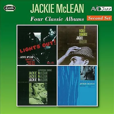 Jackie McLean : Four Classic Albums: Second Set CD 2 Discs (2018) ***NEW*** • £5.74