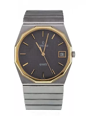 Concord Men's Round Stainless Steel Mariner SG Quartz Watch W/ Gold Bezel • $1049.99