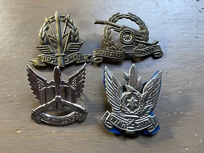 Lot Of 4 Israel IDF Army Pins Badges Collectible ZAHAL Military • $20