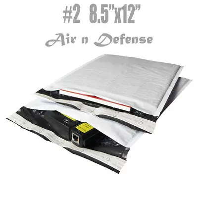 400 #2 8.5x12 Poly Bubble Padded Envelopes Mailers Shipping Bags AirnDefense • $91.32