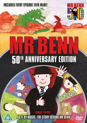 Mr Benn: 50th Anniversary Edition DVD (2021) David McKee Cert U Amazing Value • £19.98