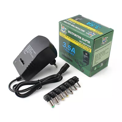 $9.23 • Buy Adjustable Charger Adapter AC 220V TO 12V 3A 30W Multi Voltage Power Supply 