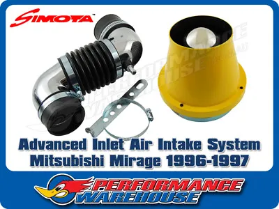 $85.44 • Buy Simota Advanced Inlet Air Intake Suits Mitsubishi Mirage 1996-97 Yellow